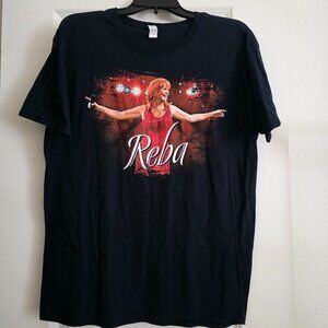 2007 REBA BAND TOUR GRAPHIC TEE (LARGE)